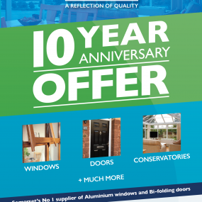Countrywide Windows Celebrate Their 10 Year Anniversary